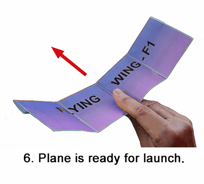 Flying wing step 6